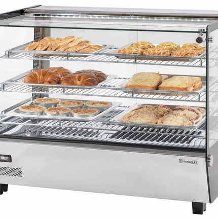 Built-in heated display case 160 L