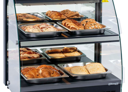 Self-service heated display case 100 L