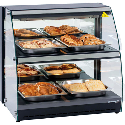 Self-service heated display case 100 L