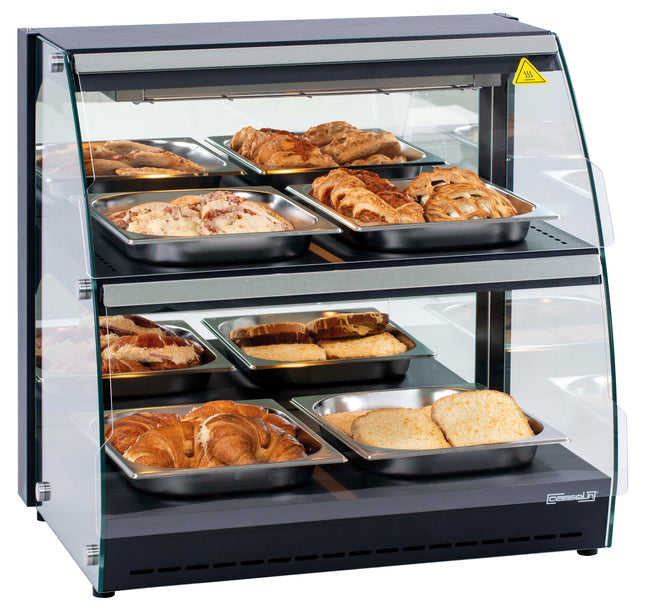 Vitrine chauffante libre service 100 L