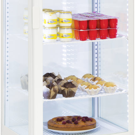 Vitrine réfrigérée 235 L - Blanc