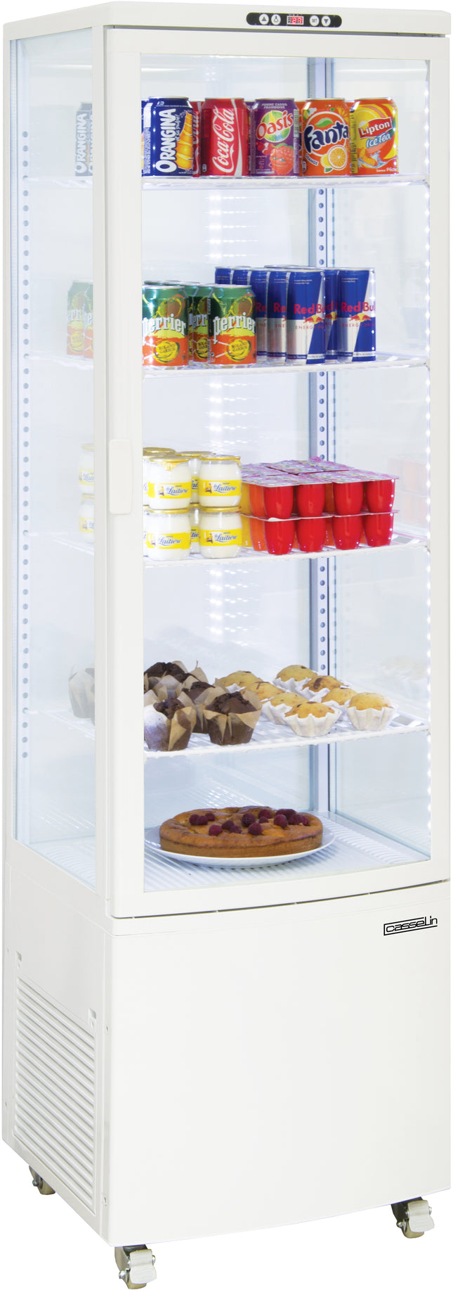 Refrigerated display case 235 L - White