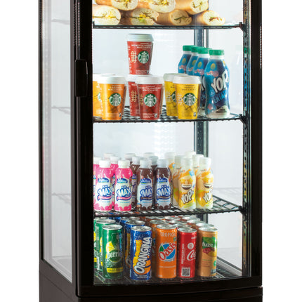 Vitrine réfrigérée 235 L - Noir