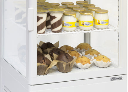 Vitrine réfrigérée 58 L - Blanc