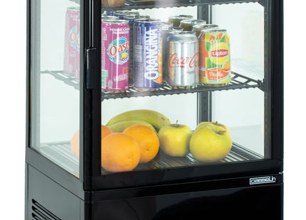 Display fridge 58 L - Black