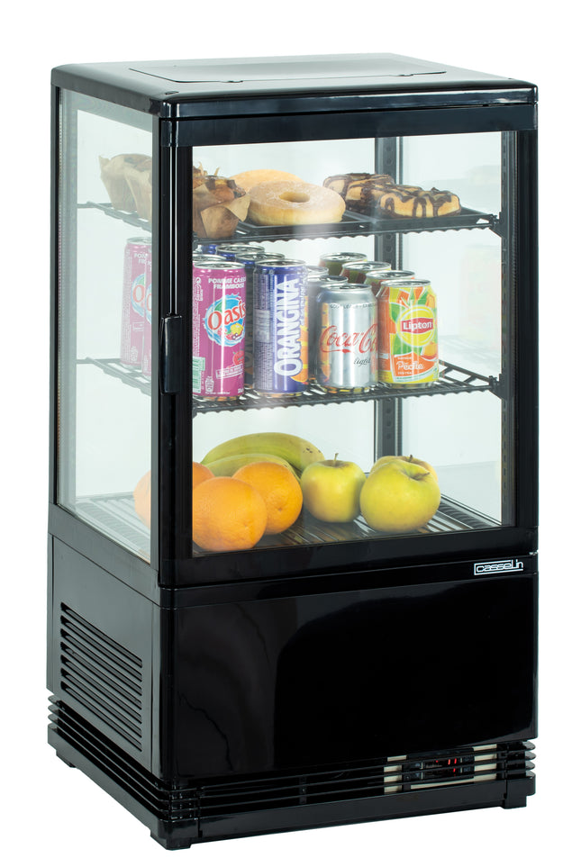Display fridge 58 L - Black