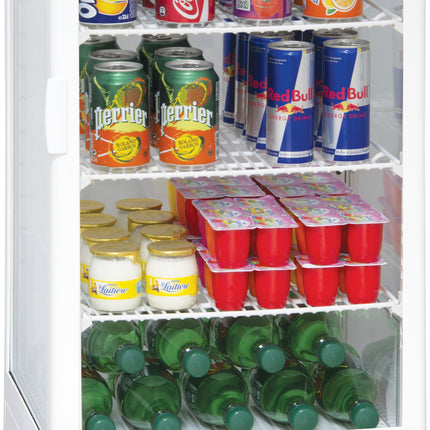 Vitrine réfrigérée 98 L - Blanc