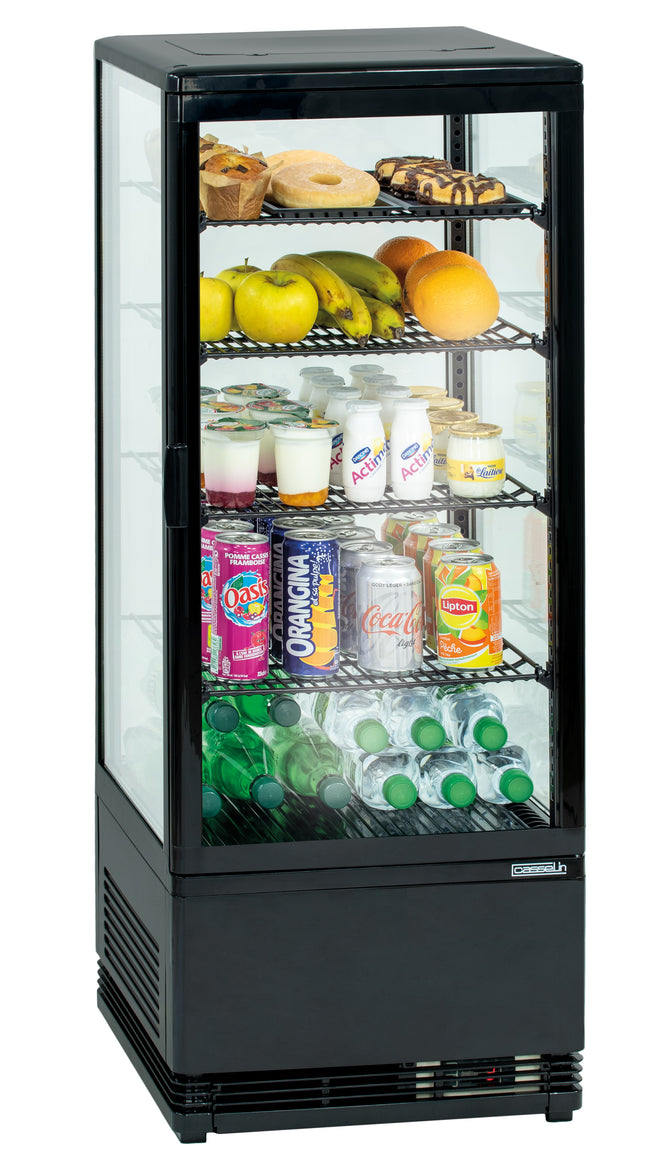 Display fridge 98 L - Black