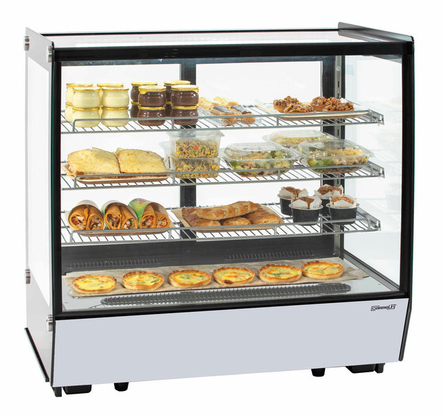 Built-in refrigerated display case 185 L