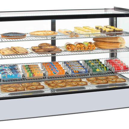 Built-in refrigerated display case 225 L