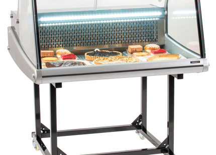 Présentoir de marché réfrigéré sur chariot 175 L