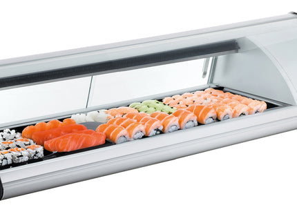 Sushi refrigerated display case 83 L