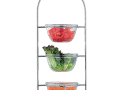 Cereal or salad holder, 3 bowls Ø 210 mm