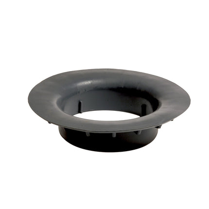 Complementary rubber frange for waste bin