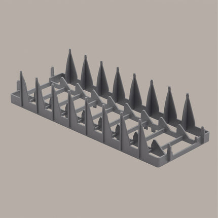 Support for 8 small Ø240 mm, basket 400x400 mm
