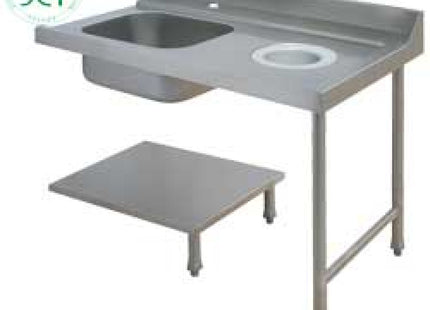 Table de prélavage côté droit (tous modèles)