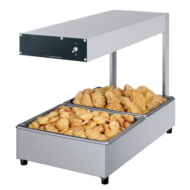 Chauffe-aliments à poser, infrarouge, plateau GN 1/1