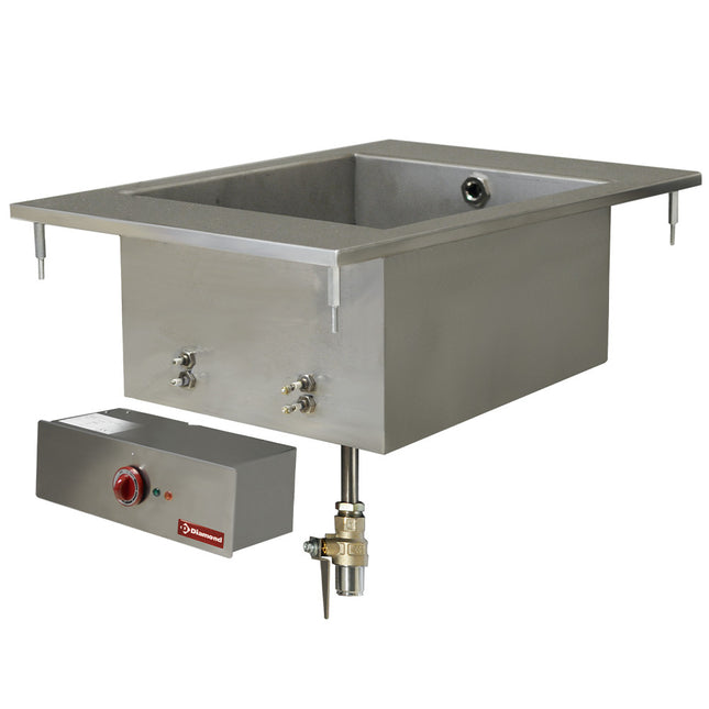 Bain-marie électrique GN 1/1, encastrable