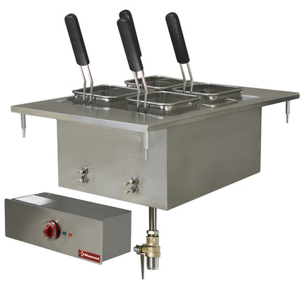 Cuiseur à pâtes électrique, 20 litres, encastrable