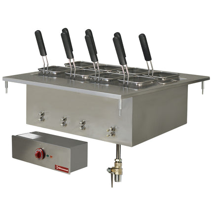 Cuiseur à pâtes électrique, 40 litres, encastrable