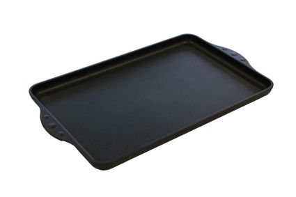 Eurolux Premium Grillplate 43 x 28 x 2,5 cm, glatt