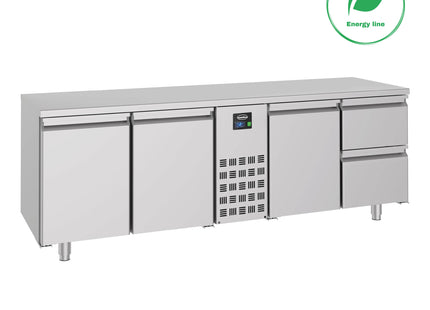 COMPTOIR RÉFRIGÉRÉ 700 3 PORTES ET 2 TIROIRS LIGNE ÉNERGIE MONOBLOC