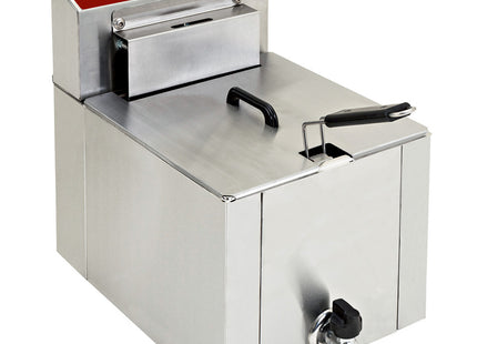 Elektrisk bordsfritös "S-POWER" 12 liter + kran