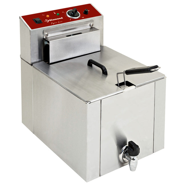 Friteuse électrique de table " S-POWER" 12 litres + robinet