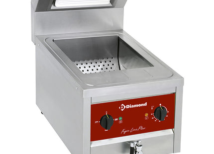 Salière électrique pour frites capacité 12 litres.- TOP-