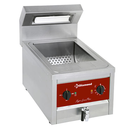 Salière électrique pour frites capacité 12 litres.- TOP-