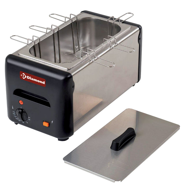 Electric eggs cooker with 6 baskets