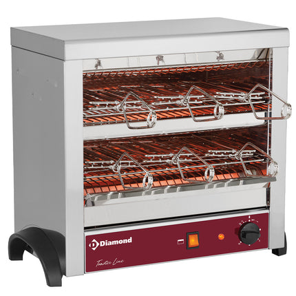 Toaster 6 tongs quartz