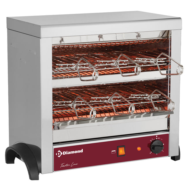 Grille pain 6 pinces quartz
