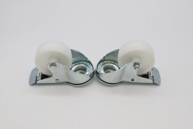 Wheels set for Table Steamer - 2 with brackes - 4.3 Inch / 11 cm