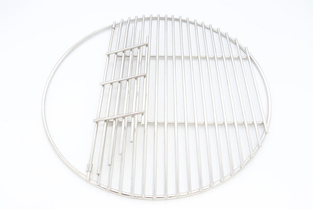 Grillplåt i rostfritt stål 38cm