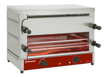 Elektrisk brödrost-salamander GN 1/1, 2 våningar (520x320), "Quartz"