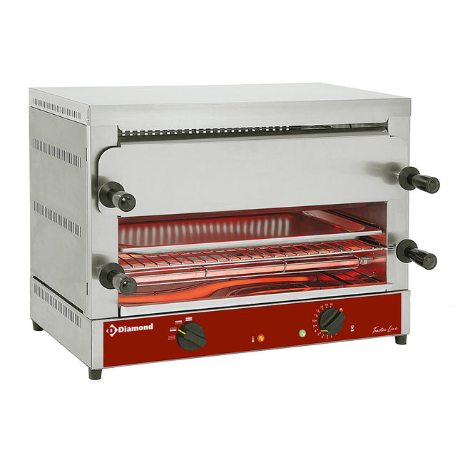Grille-pain-salamandre électrique GN 1/1, 2 étages (520x320), "Quartz"