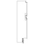 Decorative pediment kit neutral counter, wooden panel, plinth and moldings