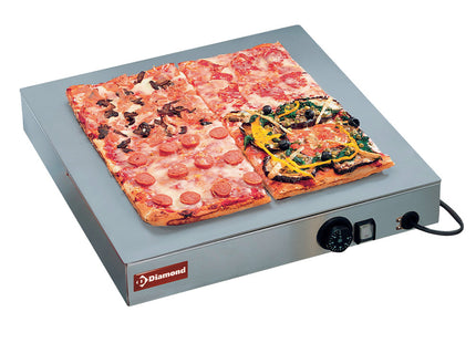 Heating plate, stainless steel surface