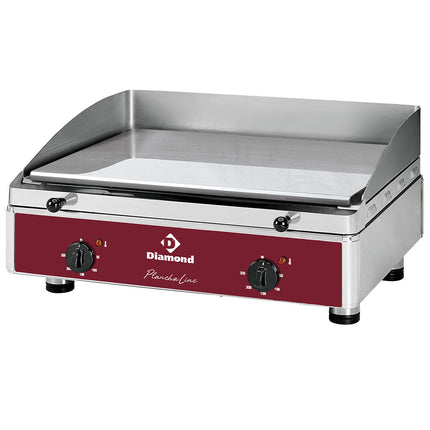 Surface de cuisson électrique lisse, chromée