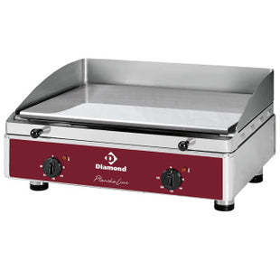 Surface de cuisson électrique lisse, chromée