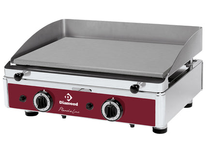 Smooth cooking surface, gas