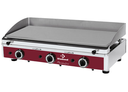 Smooth gas cooking surface