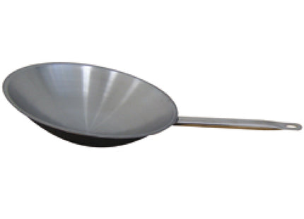Special frying pan for induction