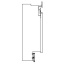 Kit fronton décoratif comptoir vitrine, panneau de bois, plinthe et moulures