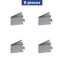 Kit of 8 clips for 200Lt cabinets