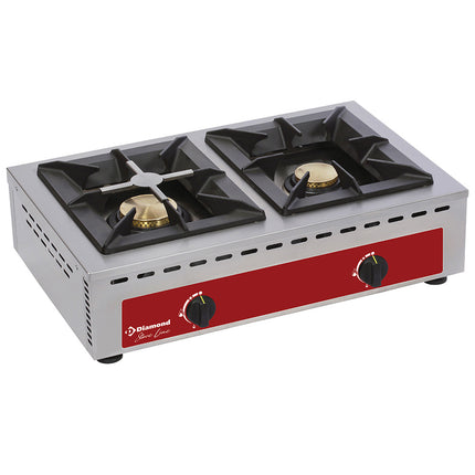Table range, 2 burners (7+5 kW)
