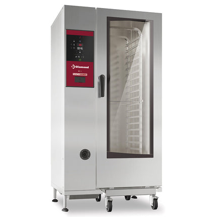 Electric oven boiler steam and convection 20x GN1/1 + Cleaning