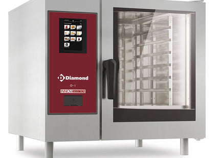 Gas oven "TOUCH" boiler steam and convection 6xGN1/1+ Cleaning