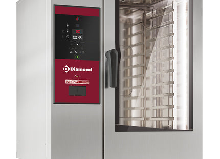 Piekarnik elektryczny z bezpośrednią parą i konwekcją, 10x GN 1/1 + czyszczenie